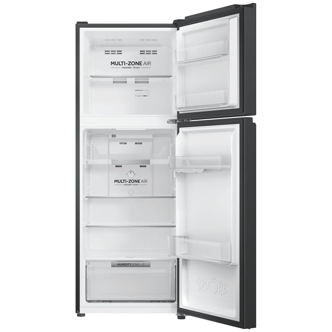 Haier 300 Series 208L Top Mount Refrigerator Black HRF210TG