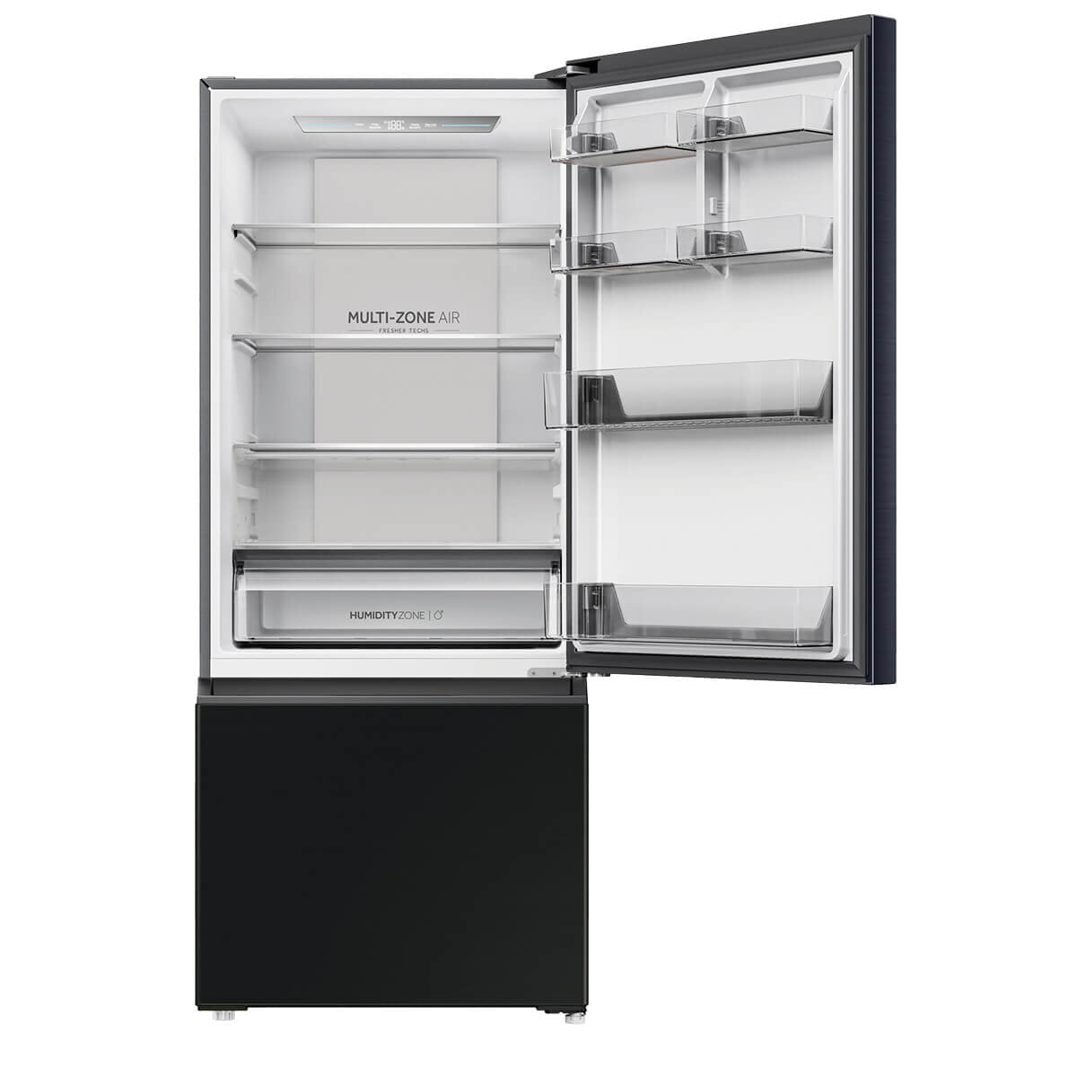 Haier 433L Bottom Mount Refrigerator Black HRF420BC