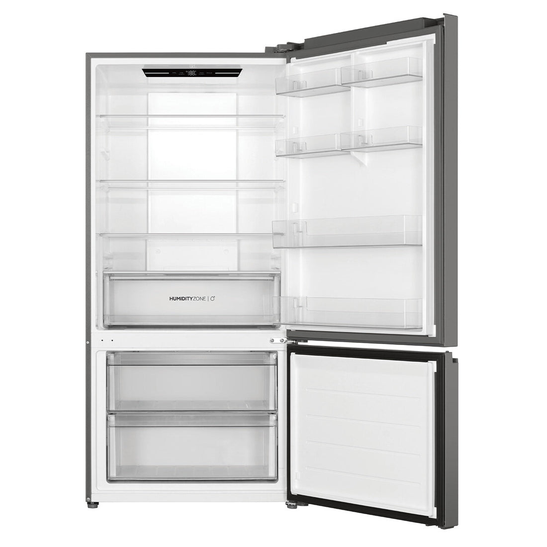 Haier 517L 500 Series Bottom Mount Refrigerator Satina HRF510BS