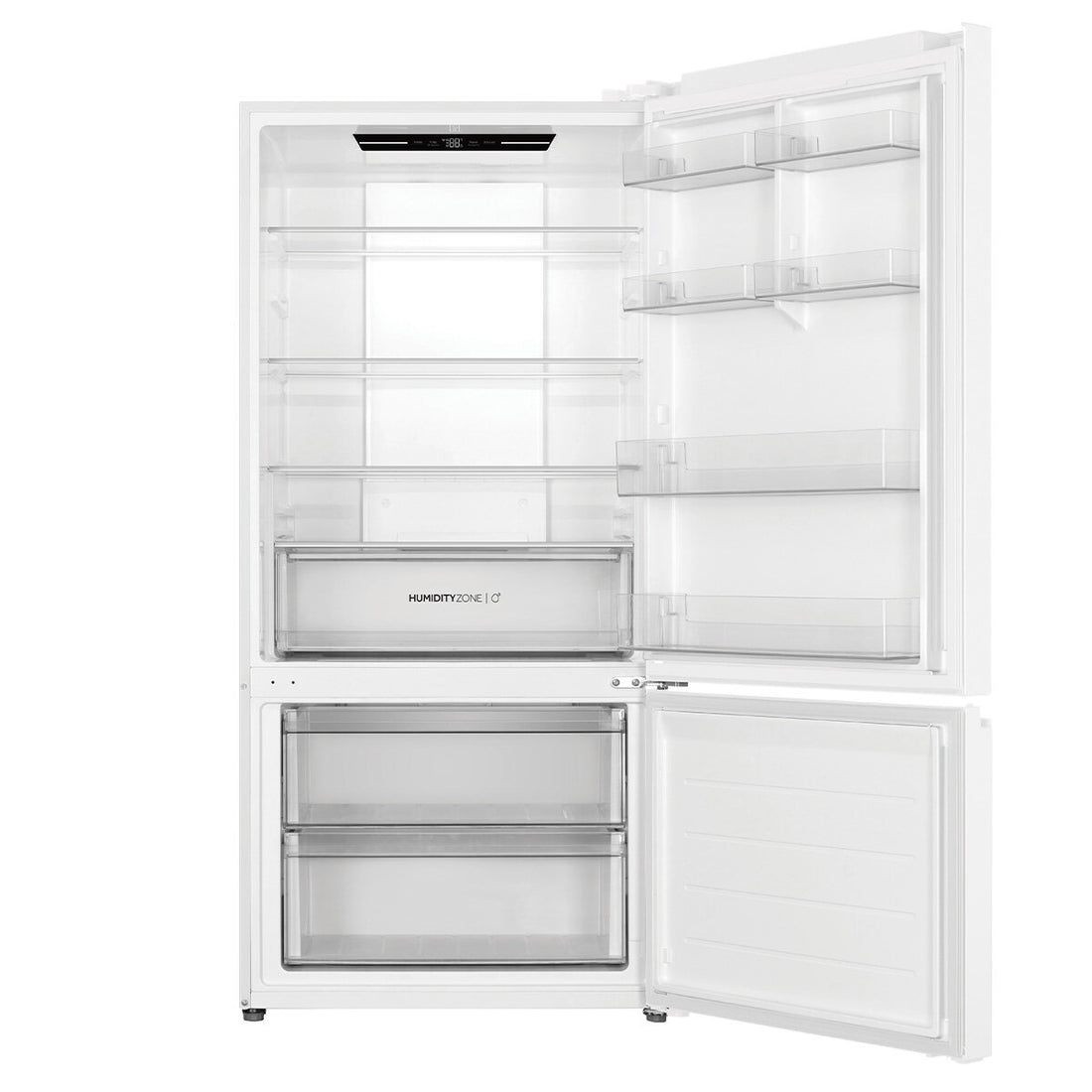 Haier 517L 500 Series Bottom Mount Refrigerator White HRF510BW