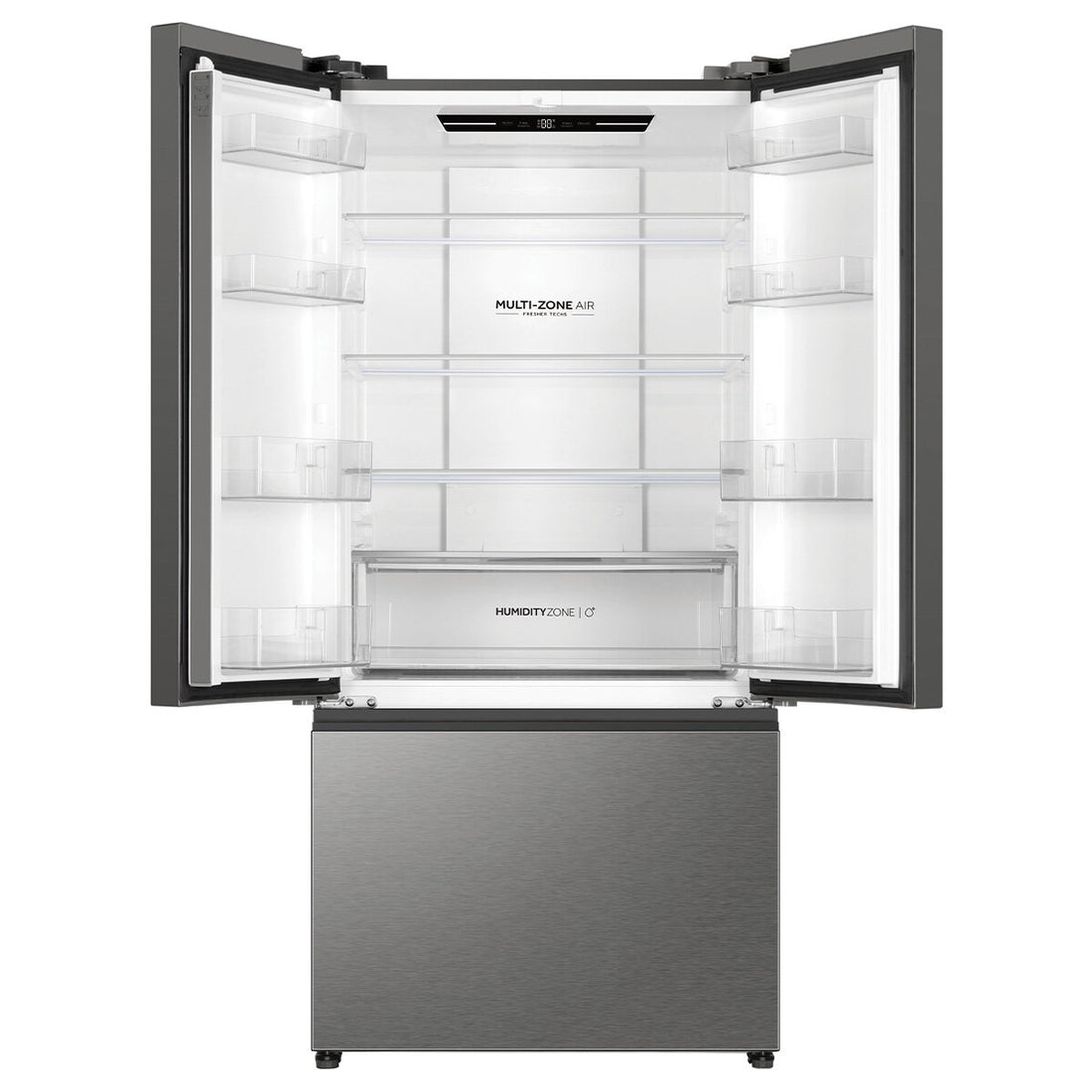 Haier 512L French Door Fridge Satina HRF510FS