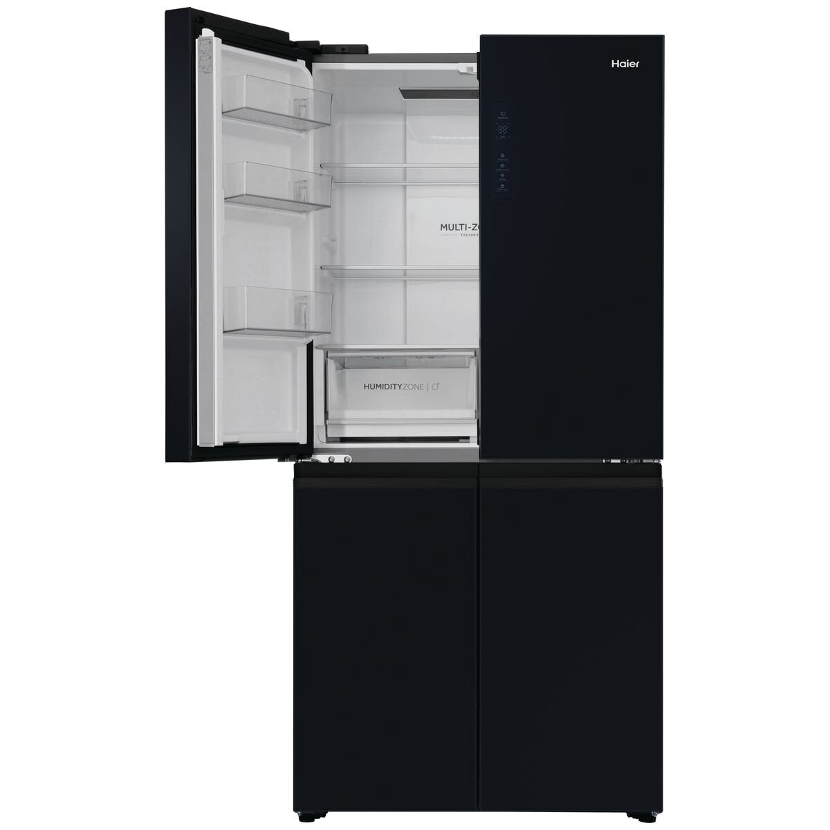 Haier 463L Quad Door Refrigerator Black HRF530YC