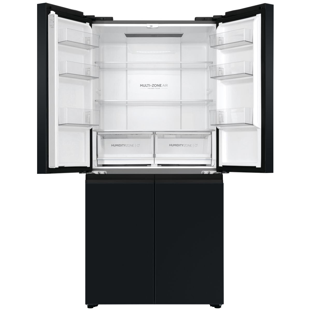 Haier 463L Quad Door Refrigerator Black HRF530YC