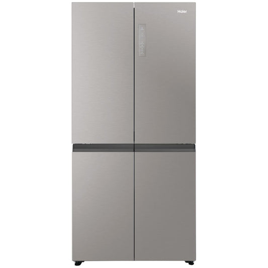 Haier 463L Quad Door Refrigerator Satina Silver HRF530YS