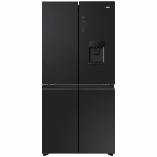 Haier 508L Quad Door French Door Frost Free Fridge Black HRF580YHC