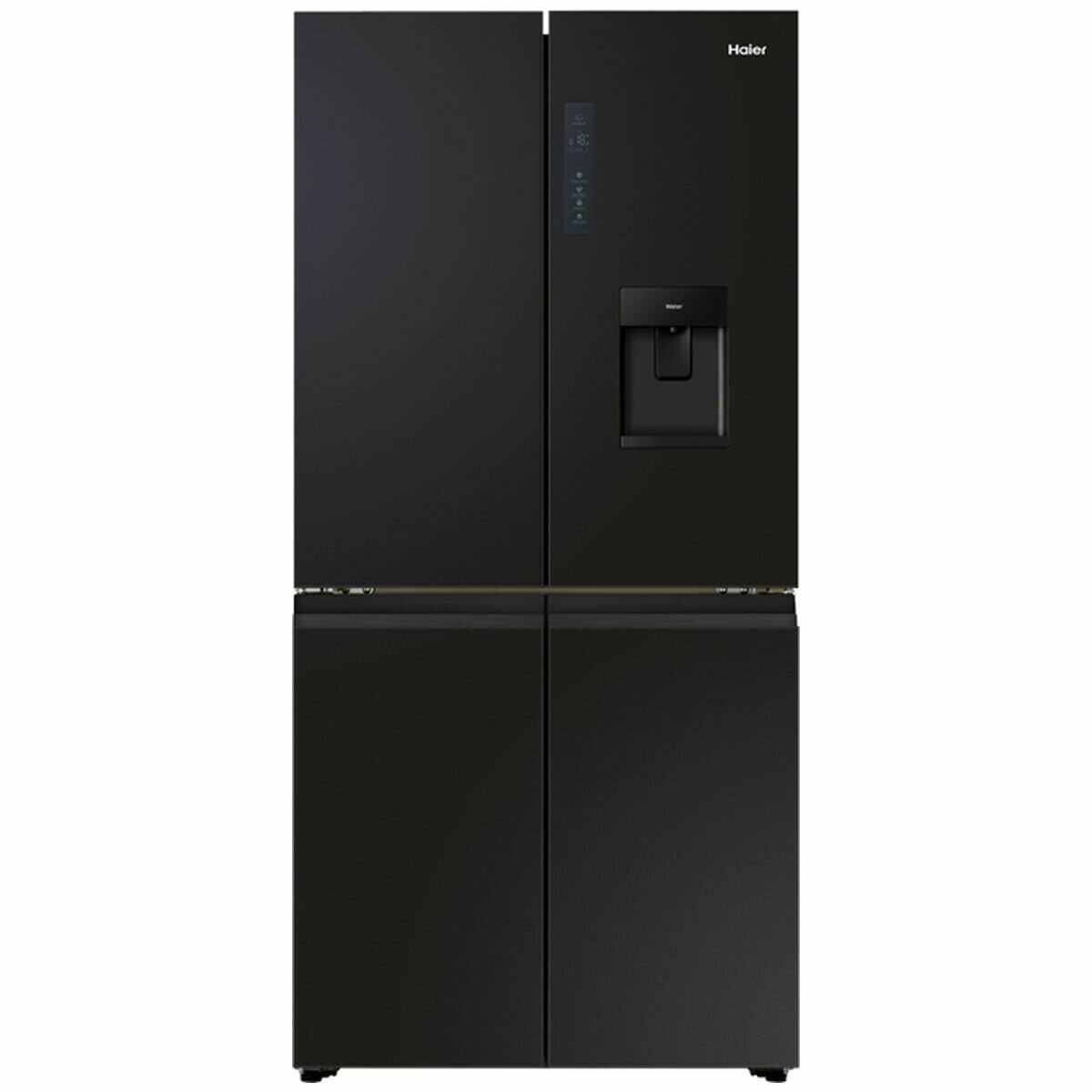 Haier 507L Quad Door Fridge Black HRF580YPC
