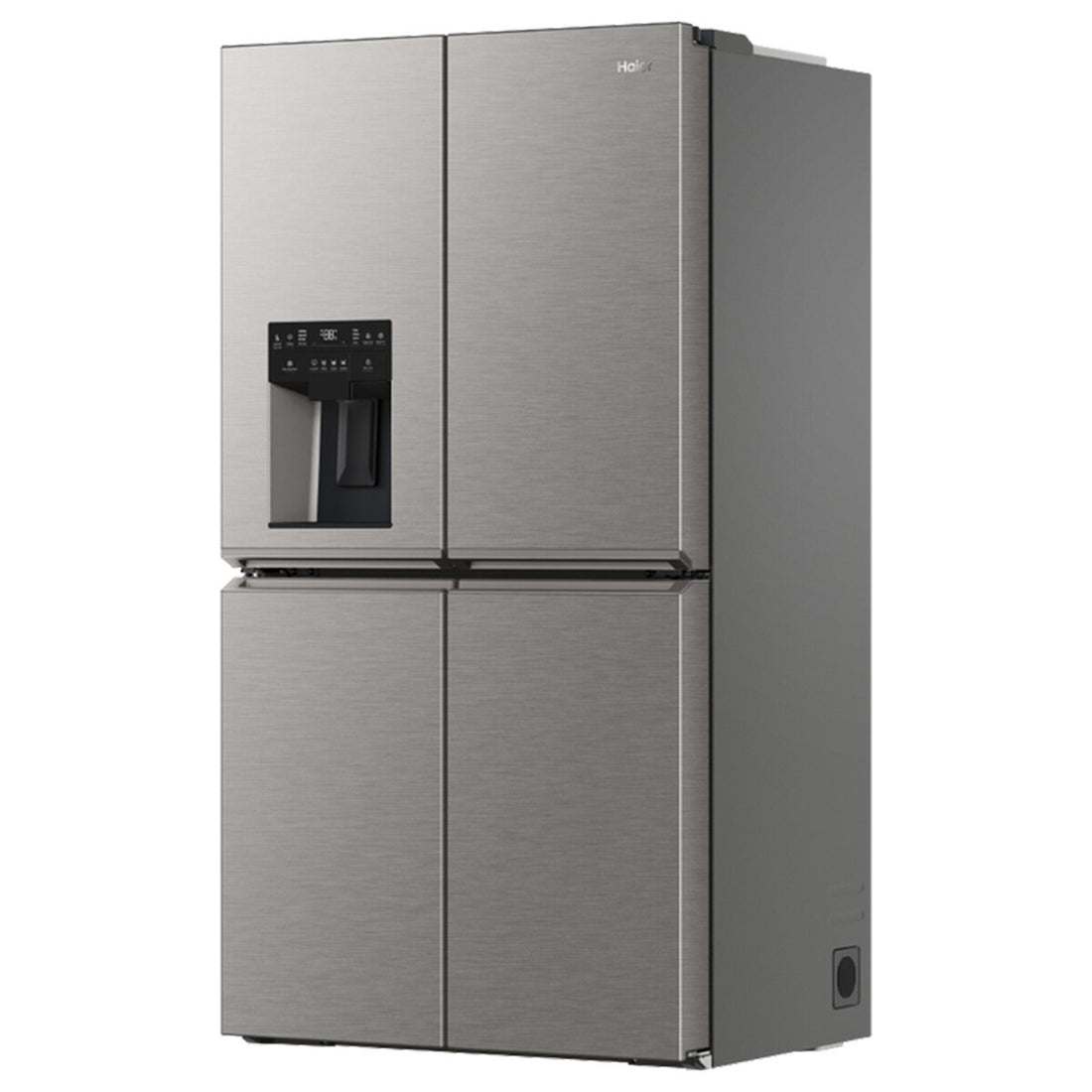 Haier 601L Quad Door Refrigerator with Ice and Water Dispenser Satina HRF680YZS