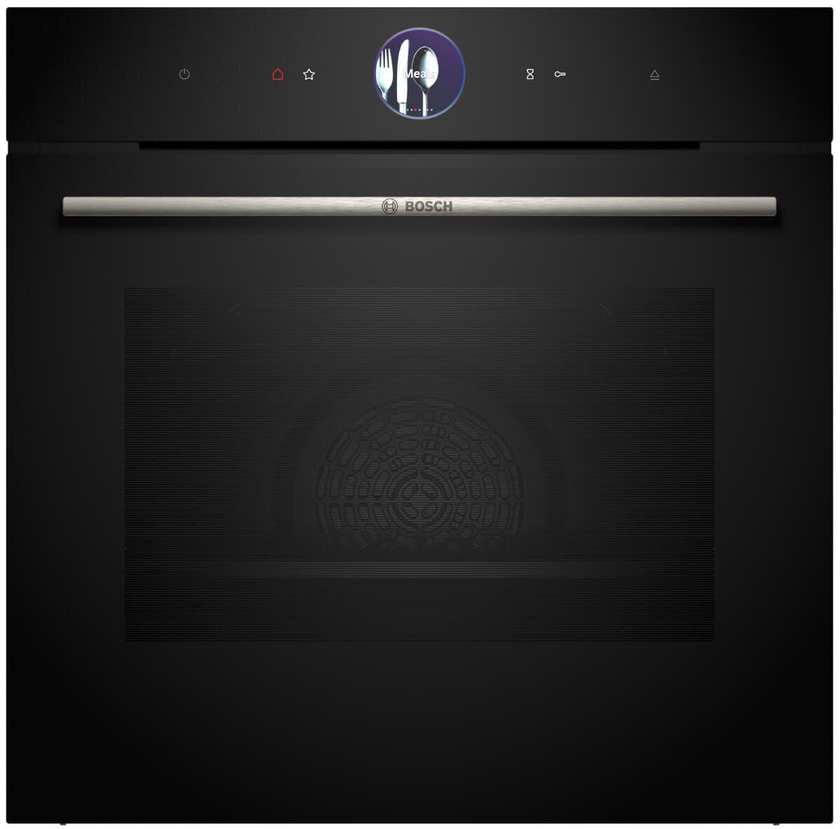 Bosch Series 8 Black MultiFunction Oven With Steam HRG776MB1A