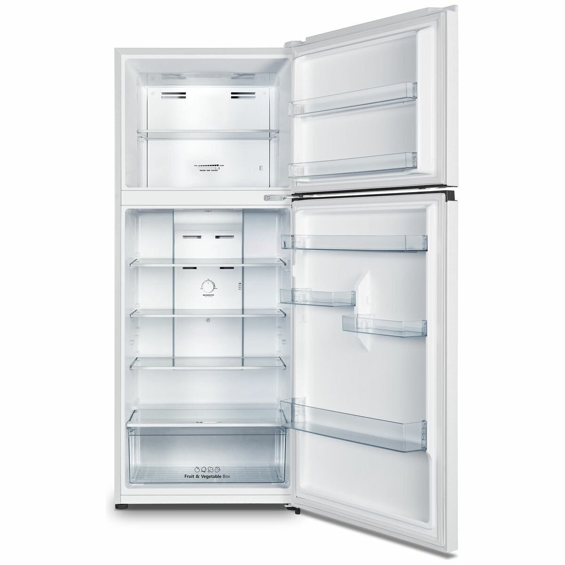 Hisense 424L Top Mount White Refrigerator HRTF424