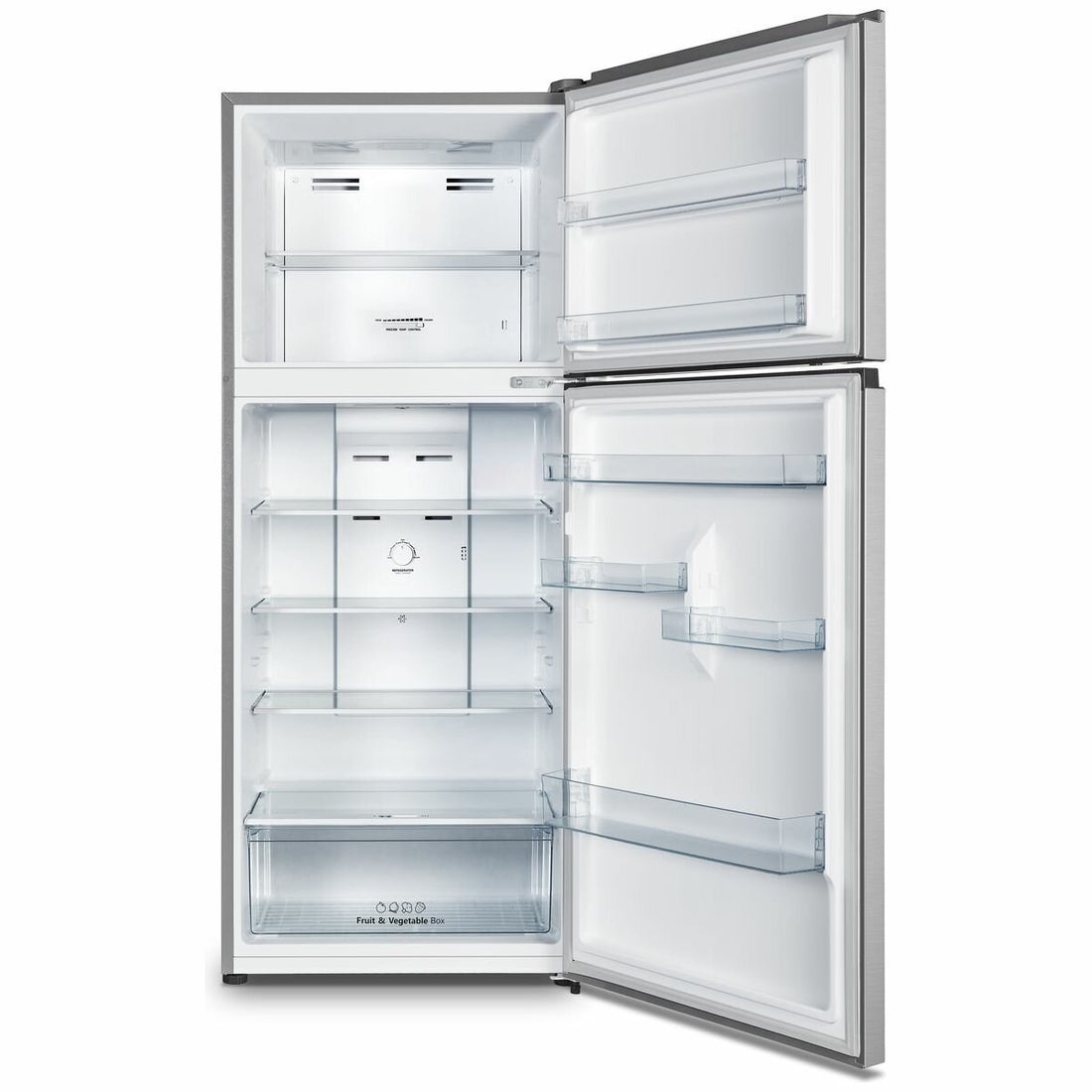 Hisense 424L Top Mount Silver Refrigerator HRTF424S
