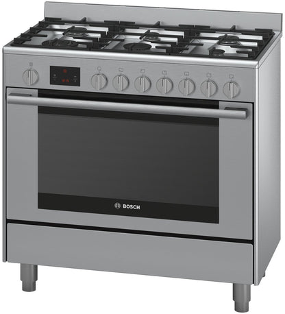 Bosch Serie 6 90cm Freestanding Dual Fuel Oven/Stove HSB738357A