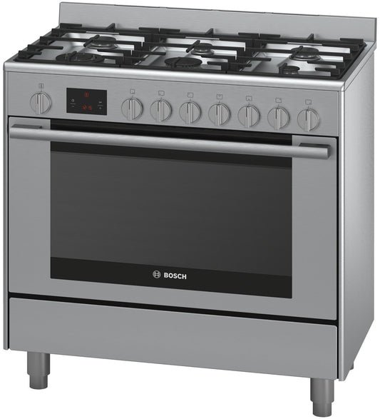 Bosch Serie 6 90cm Freestanding Dual Fuel Oven/Stove HSB738357A