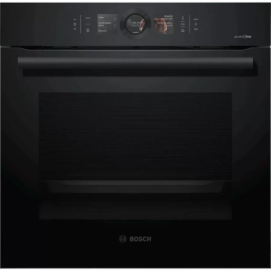 Bosch Accentline 60cm Combination Steam Oven HSG856XC7 (Factory Clearance)