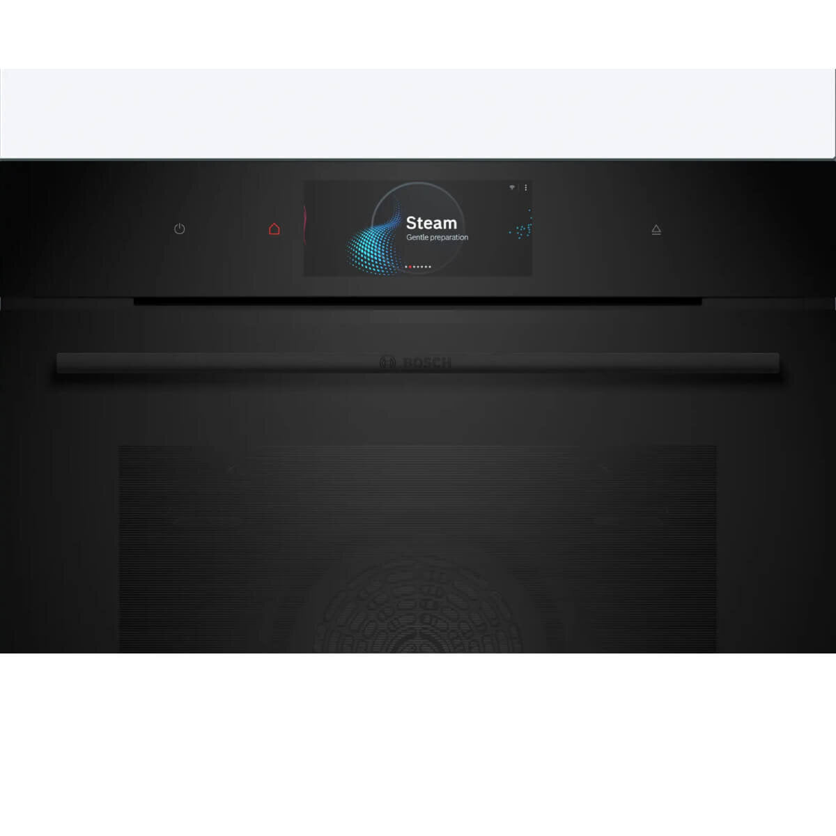 Bosch Series 8 Accentline 60cm Built-in Oven with Steam Function Black HSG958DB1A