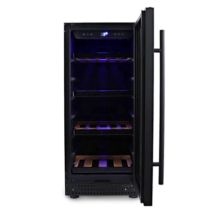 Husky Riserva 80L Single Zone Wine Fridge Black HUSWS33SMBZY