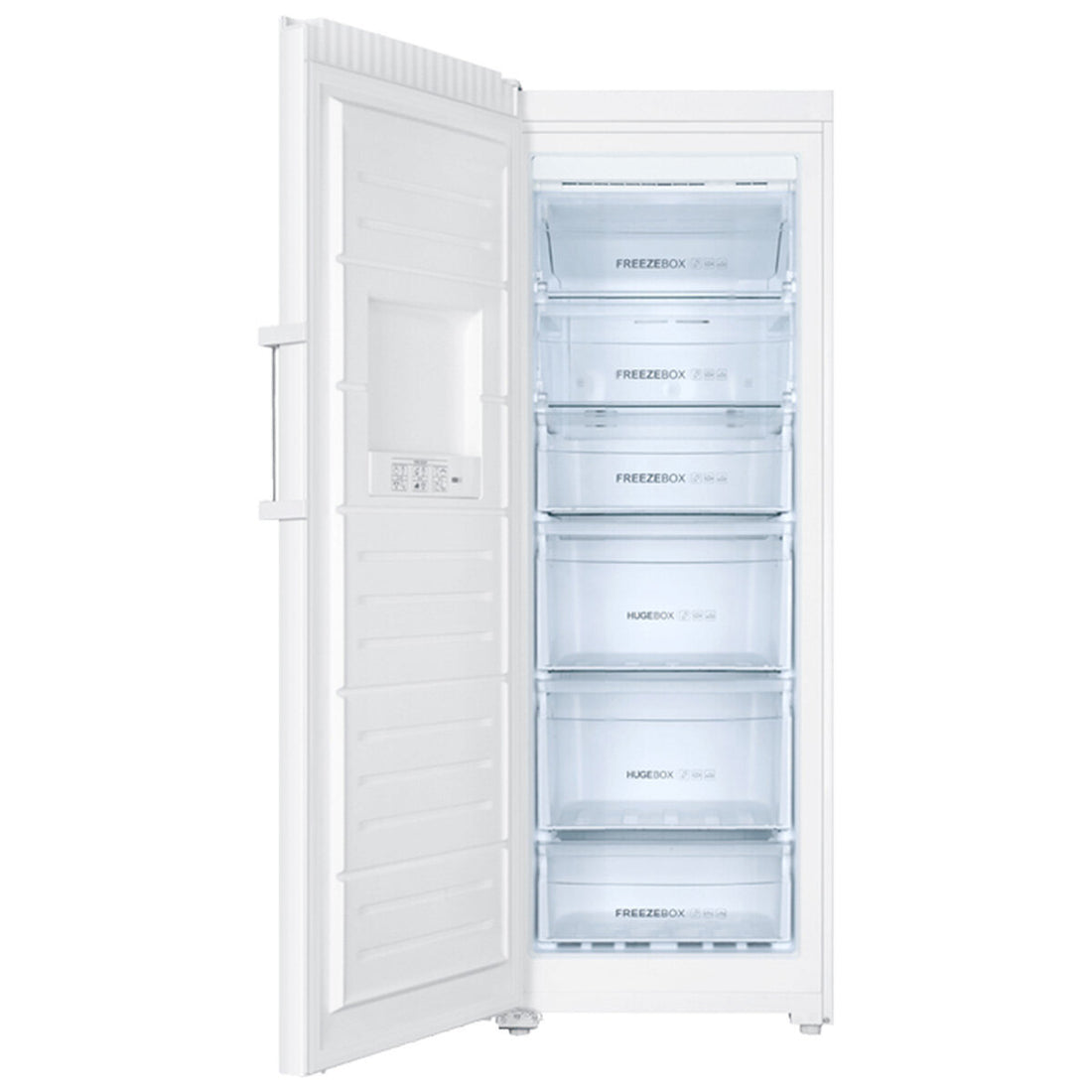 Haier 226L Vertical Frost Free Freezer Left Hinge HVF260WH3-LH