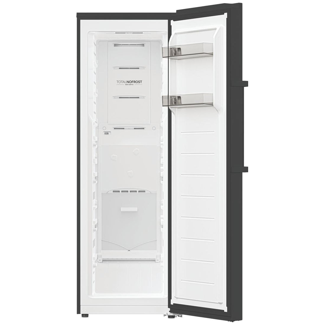 Haier 300 Series 272L Upright Hybrid Freezer Black HVF275DC
