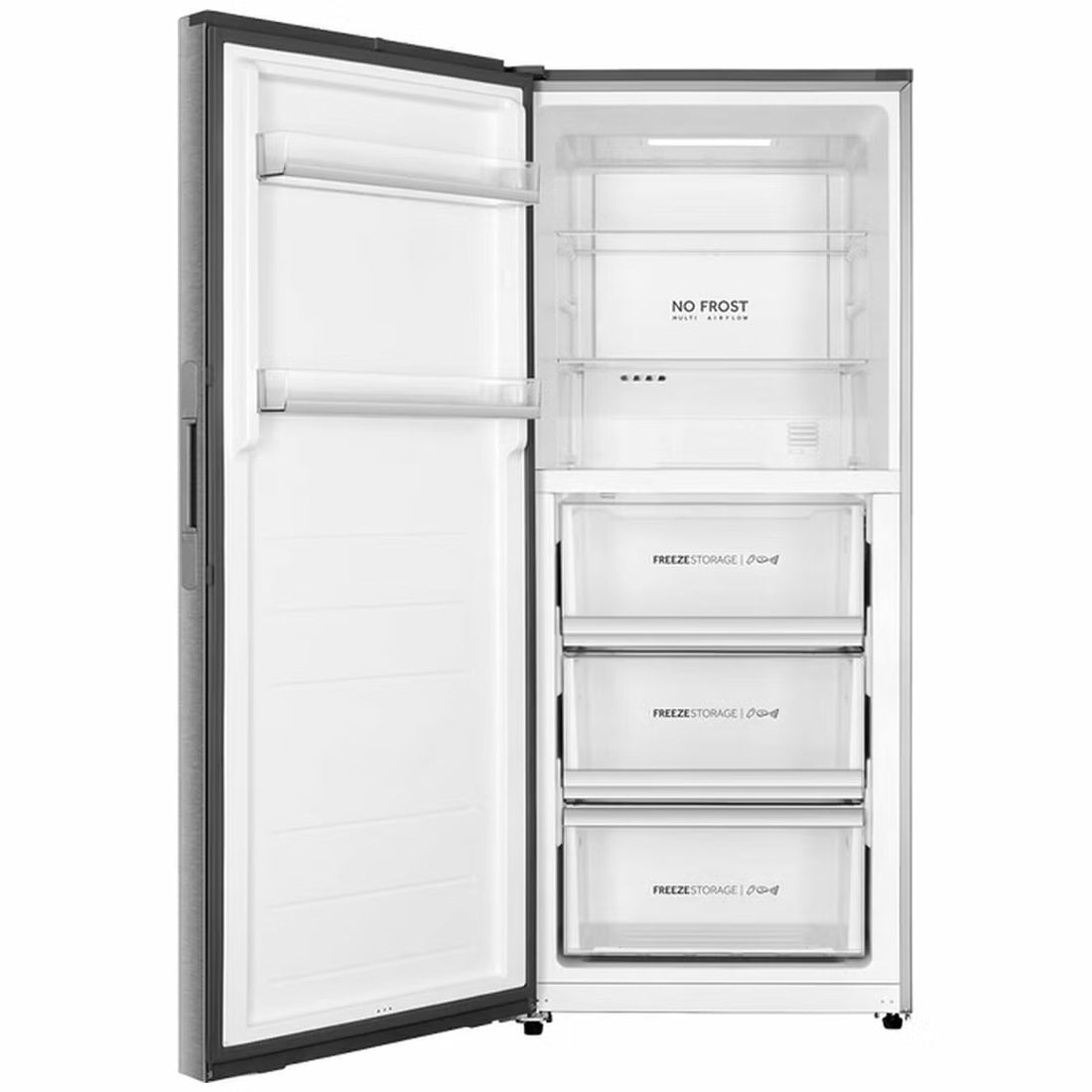 Haier 386L Vertical Frost Free Freezer Stainless Steel HVF430VS