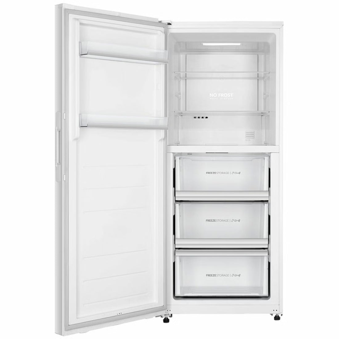 Haier 386L Vertical Frost Free Freezer White HVF430VW