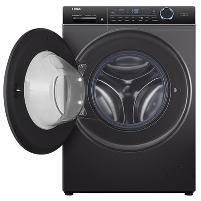 Haier 600 Series 10kg Front Load Washing Machine with UV Protect Dark Grey HWF10ANB1