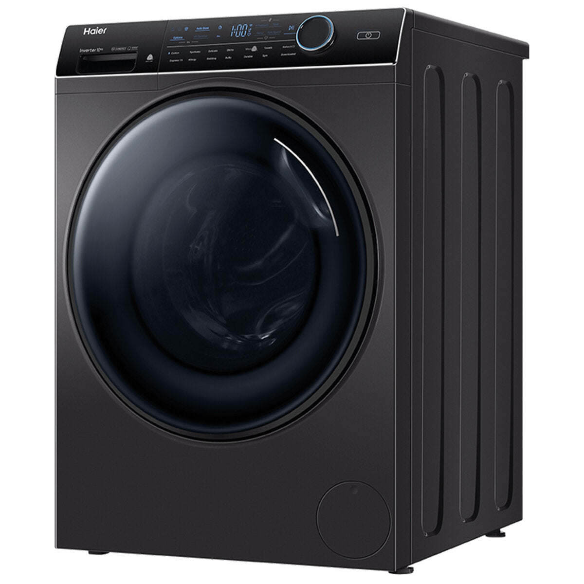 Haier 600 Series 10kg Front Load Washing Machine with UV Protect Dark Grey HWF10ANB1