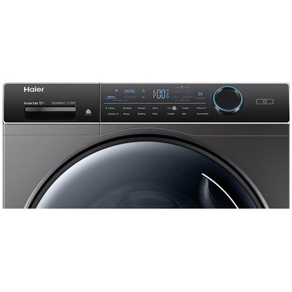 Haier 600 Series 10kg Front Load Washing Machine with UV Protect Dark Grey HWF10ANB1