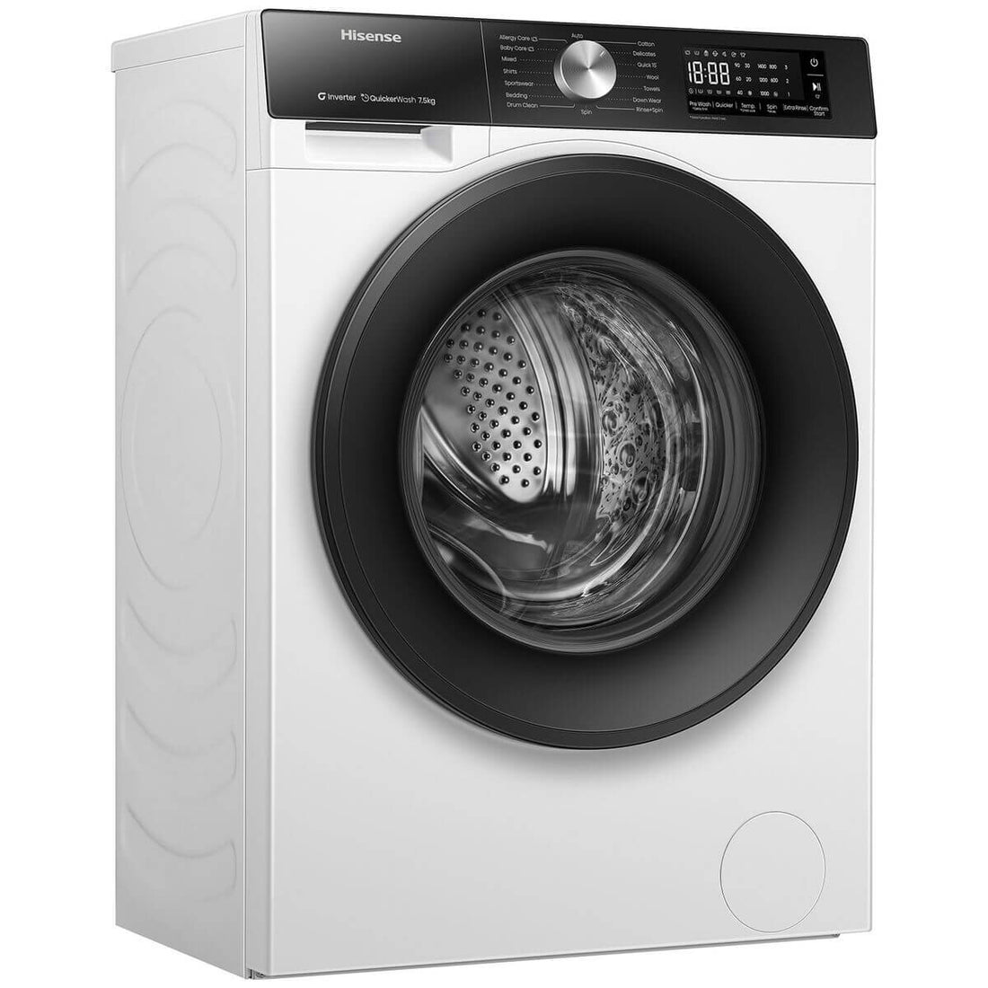 Hisense Series 3S 7.5kg Front Load Washing Machine White HWF3S7514X