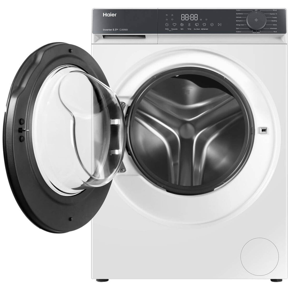 Haier 300 Series 8.5kg Front Load Washing Machine White HWF85KW1