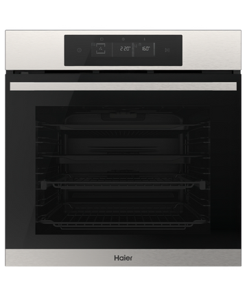 Haier 60cm 600 Series 14 Function Built-in Pyrolytic Oven with Steam Assist Stainless Steel HWO60S14TPX5