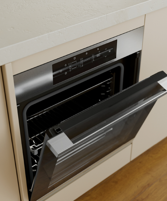 Haier 60cm 600 Series 14 Function Built-in Pyrolytic Oven with Steam Assist Stainless Steel HWO60S14TPX5