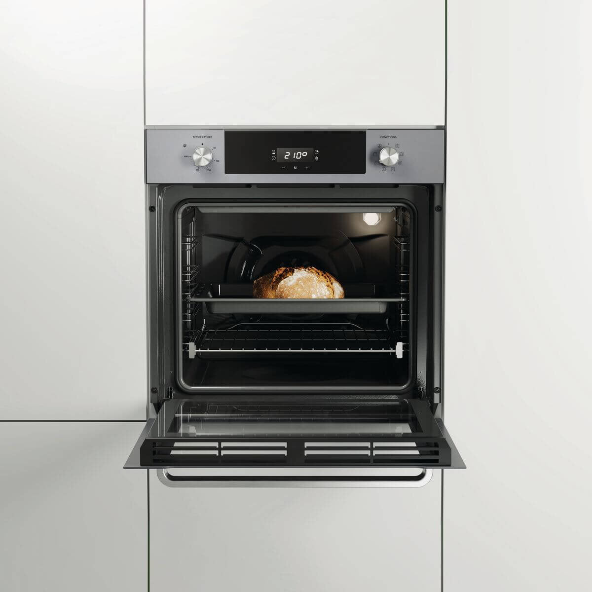 Haier 60cm Grey 7 Function Oven with Air Fry HWO60S7EG4