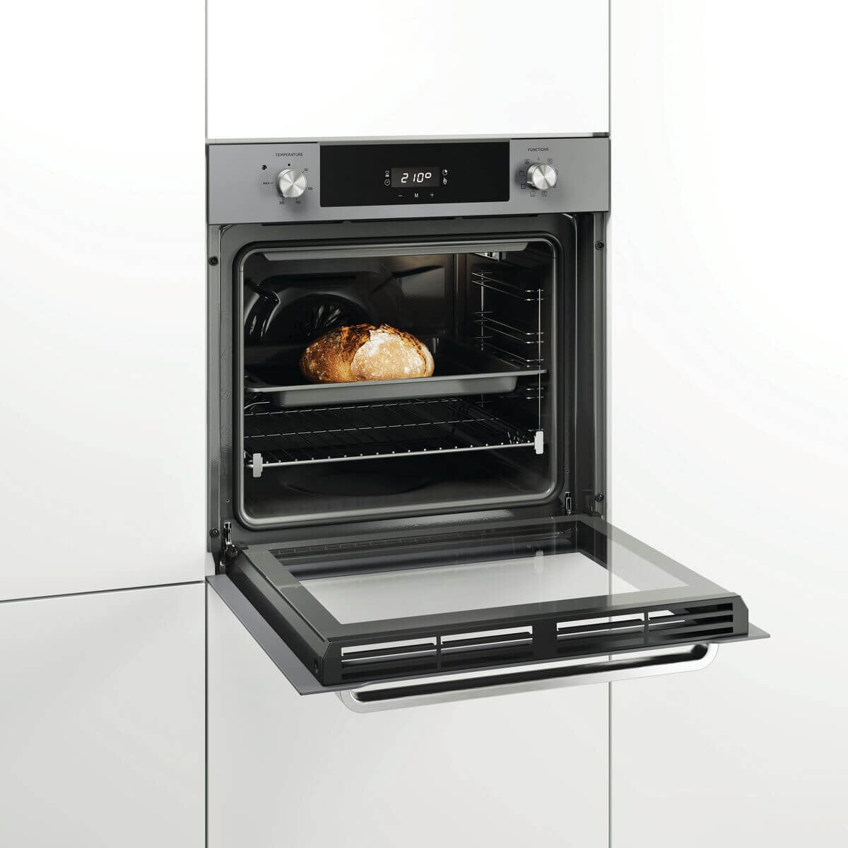 Haier 60cm Grey 7 Function Oven with Air Fry HWO60S7EG4