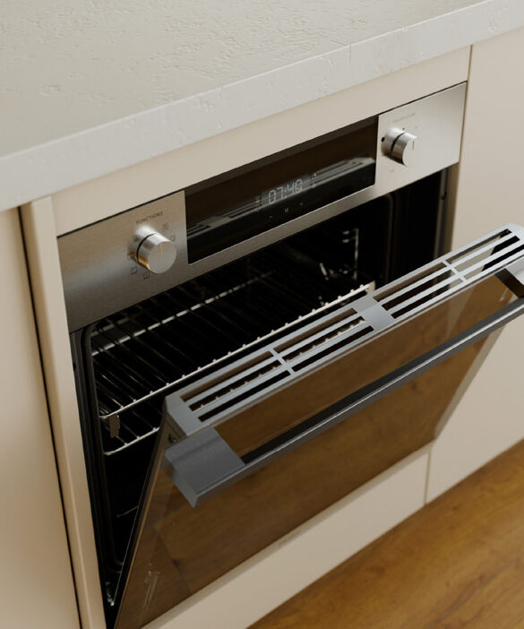 Haier 60cm 500 Series 7 Function Built-in Oven with Air Fry Stainless Steel HWO60S7EX5