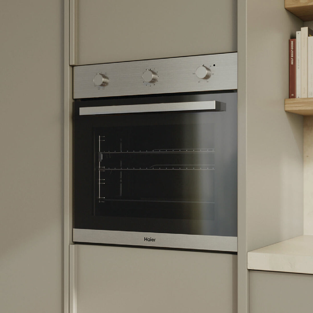 Haier 60cm 300 Series 7 Function Built-in Convection Oven Stainless Steel HWO60S7MX5