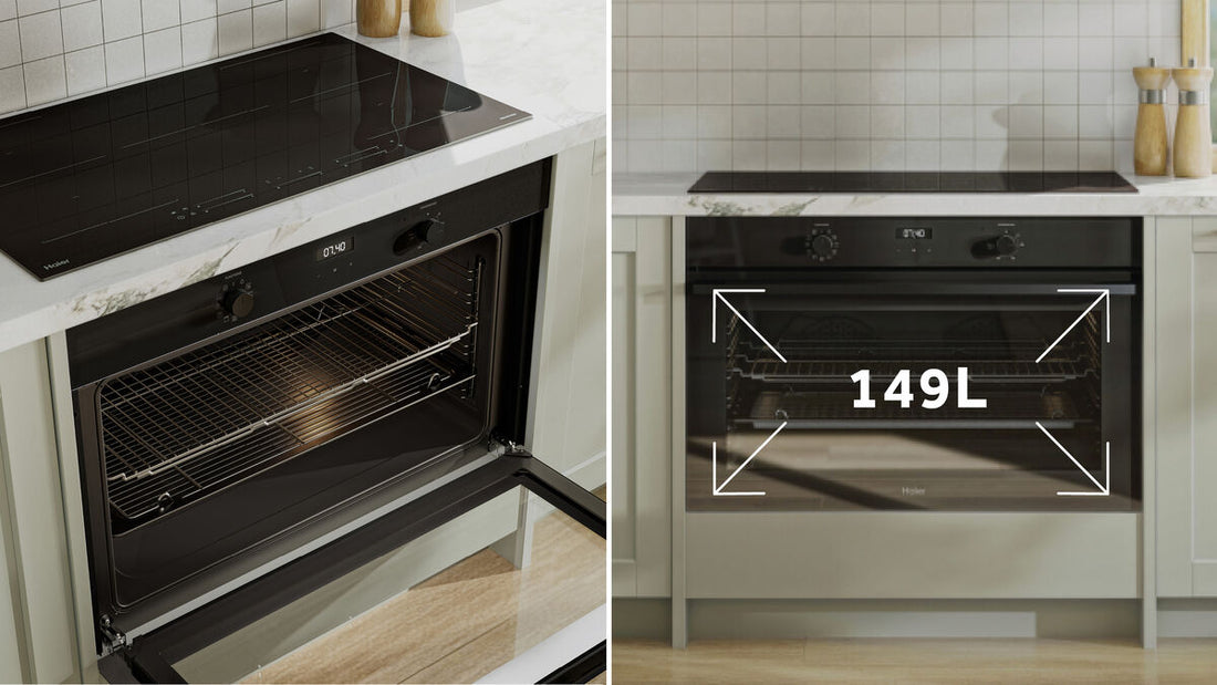 Haier 90cm 300 Series Built In Oven HWO90S11EB3