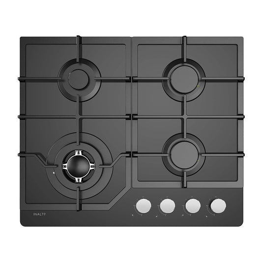 InAlto 60cm Gas On Glass Cooktop ICGG604W