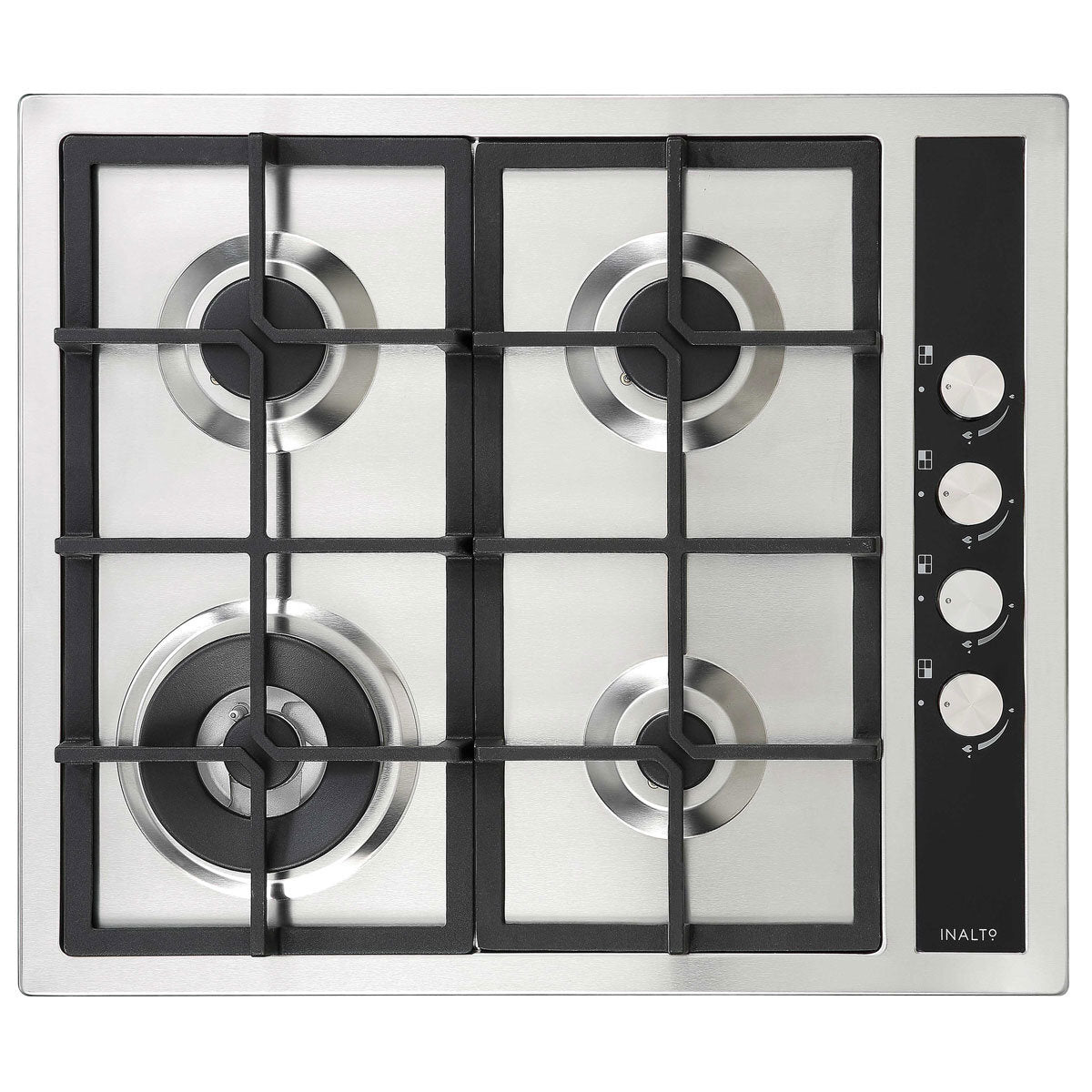 Inalto 60cm Gas Cooktop with Wok Burner ICGW60S