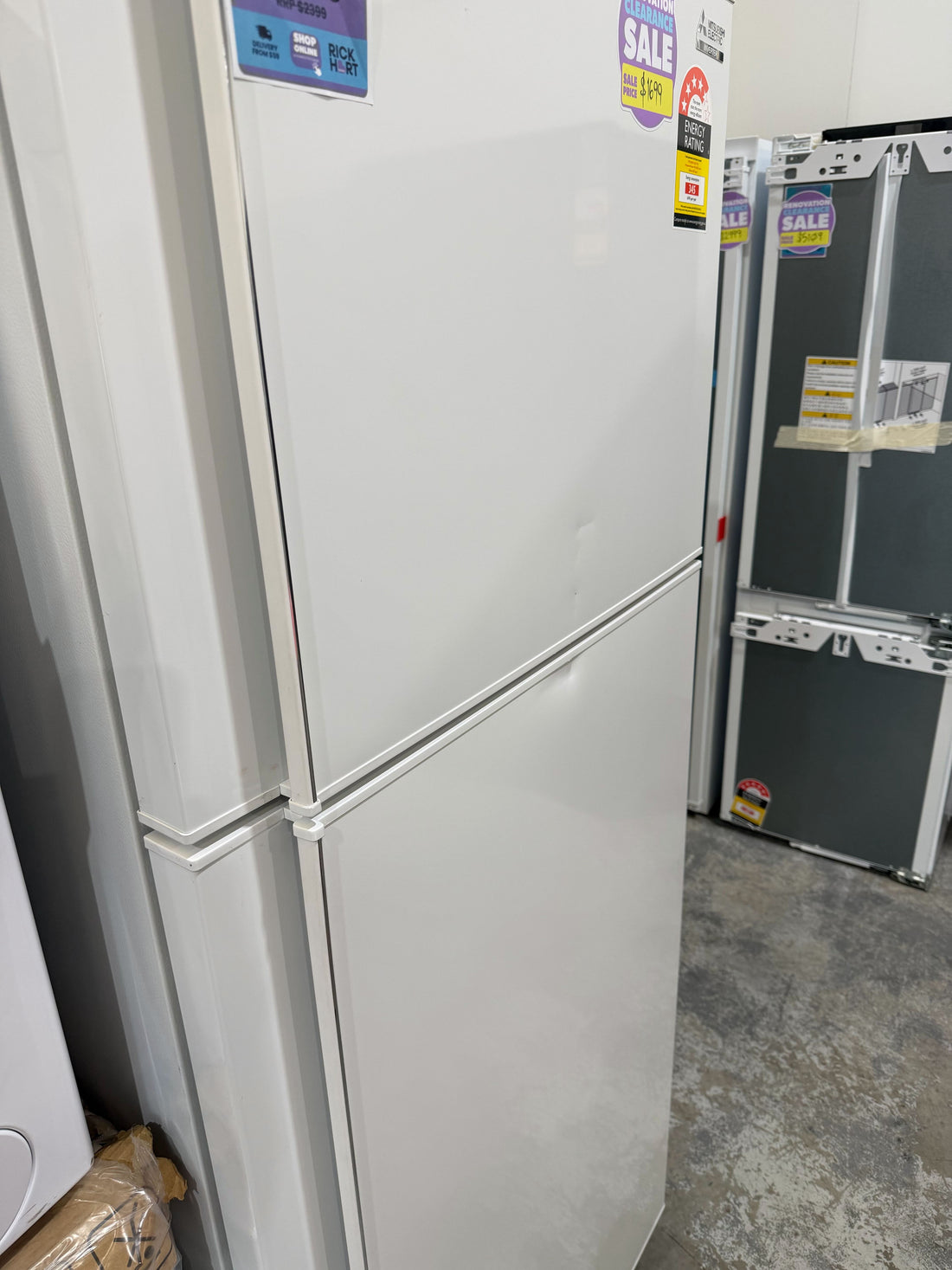 Mitsubishi Electric 505L Top Mount Fridge MR-505ER-W-A (Scratch & Dent)