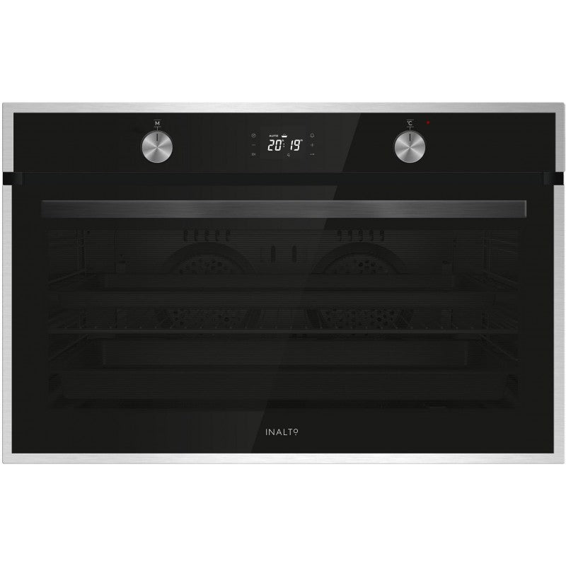 InAlto 90cm Built-In Oven IO9060XL9T stainless steel and glass design