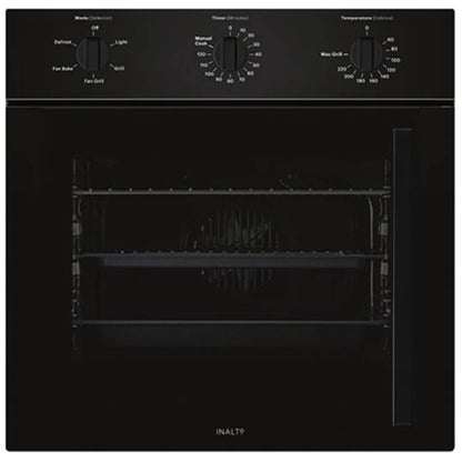 Inalto Side Opening 5 Function Electric Black Oven IOSO605M-L