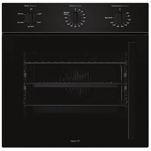 Inalto Side Opening 5 Function Electric Black Oven IOSO605M-L