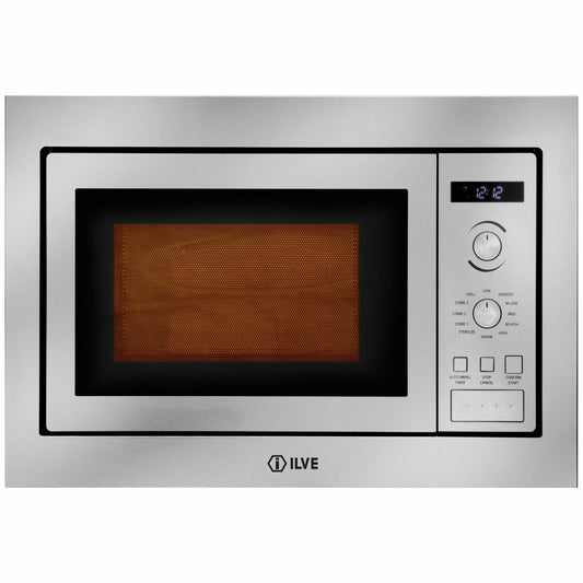 Ilve 25L Built-In 800W Microwave Oven with Grill & Trim Kit IV602BIM (Unboxed)