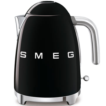 Smeg 50s Retro Style Aesthetic Electric Kettle Black KLF03BLAU