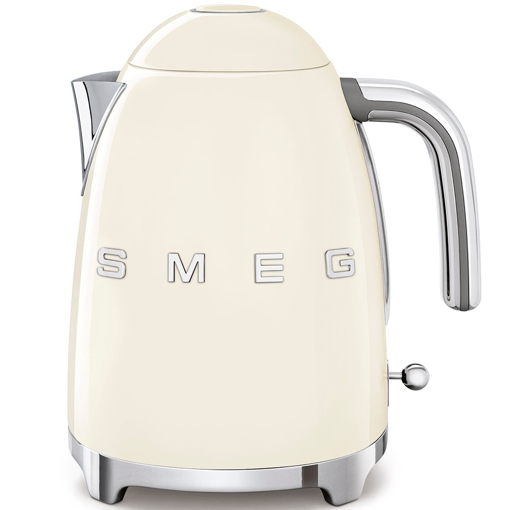 Smeg 50s Retro Style Aesthetic Electric Kettle Cream KLF03CRAU