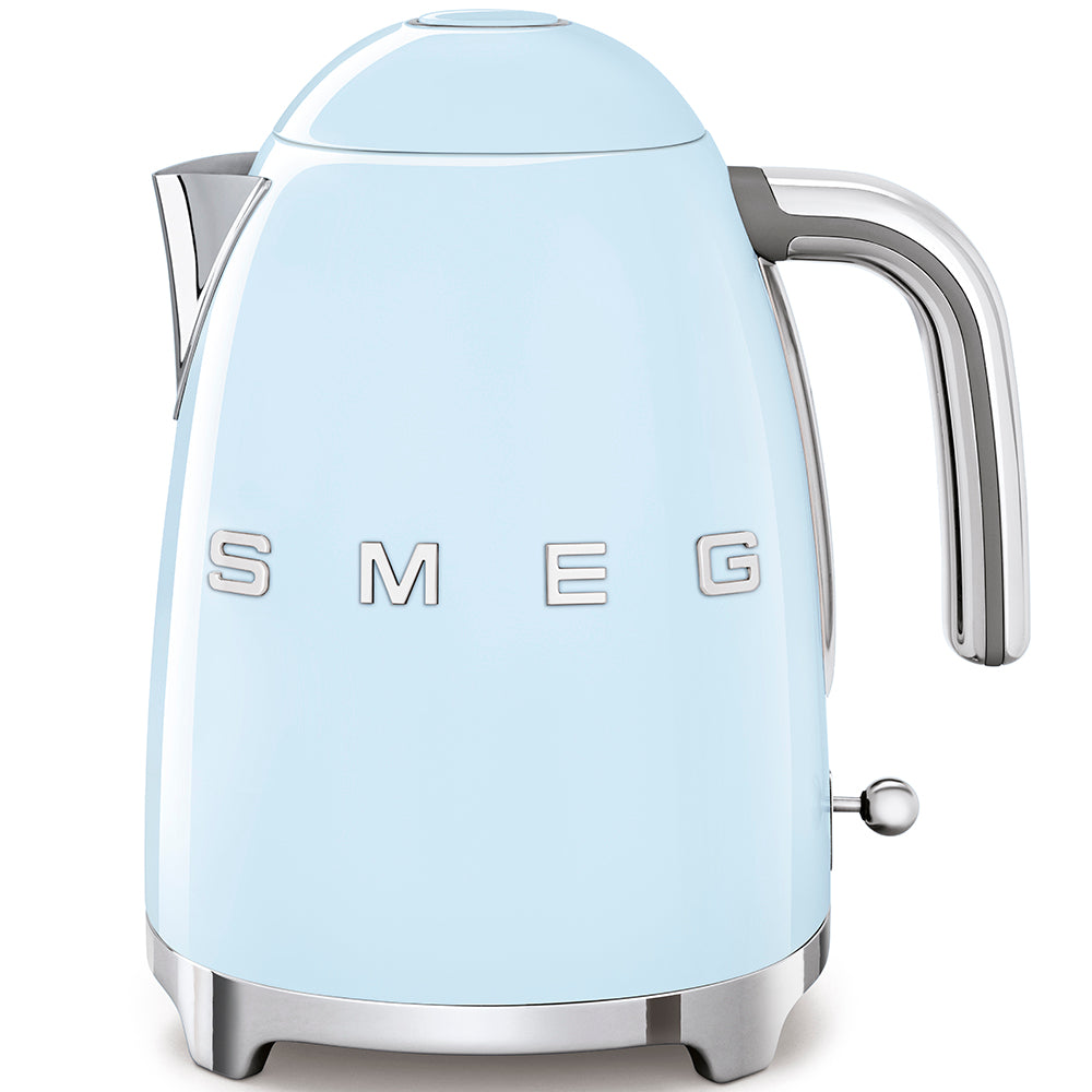 Smeg 50s Retro Style Electric Aesthetic Kettle Pastel Blue KLF03PBAU