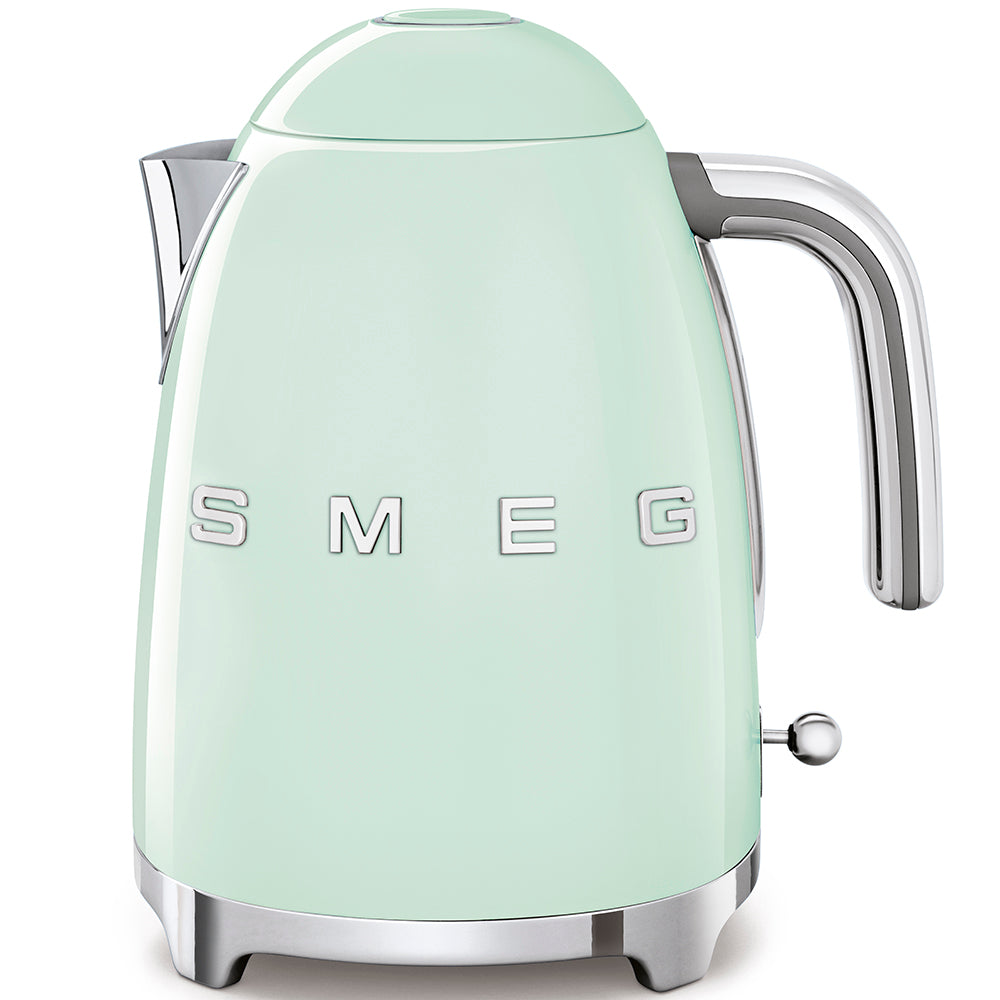 Smeg 50s Retro Style Electric Aesthetic Kettle Pastel Green KLF03PGAU