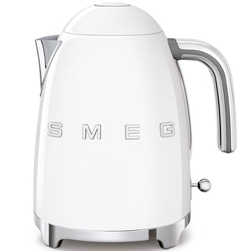 Smeg 50s Retro Style Aesthetic Electric Kettle White KLF03WHAU