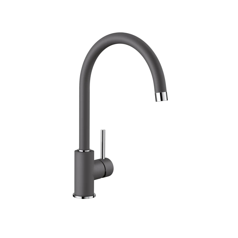 Blanco Mida XL Silgranit High Arc Tap Rock Grey MIDAXLG