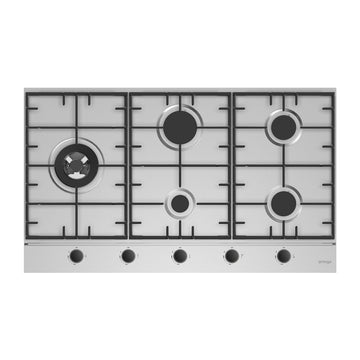 Omega 90cm Gas Cooktop Stainless Steel OCG905WX