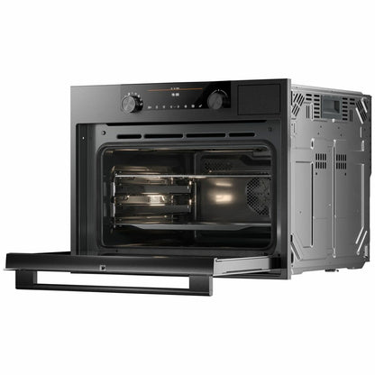 ASKO 45cm Craft Compact Combi-Steam Oven Black Steel OCS8487B (Factory Clearance)